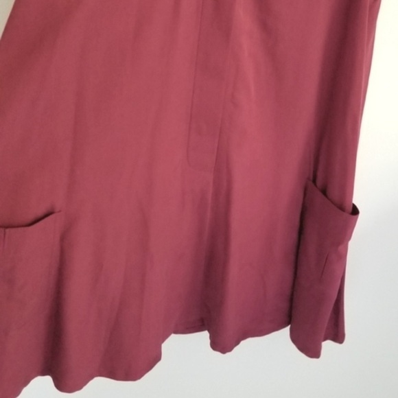 NWT, Size 16W, Hope & Harlow Here, There Everywhere Dress in Burgundy, Pockets! - Picture 4 of 12